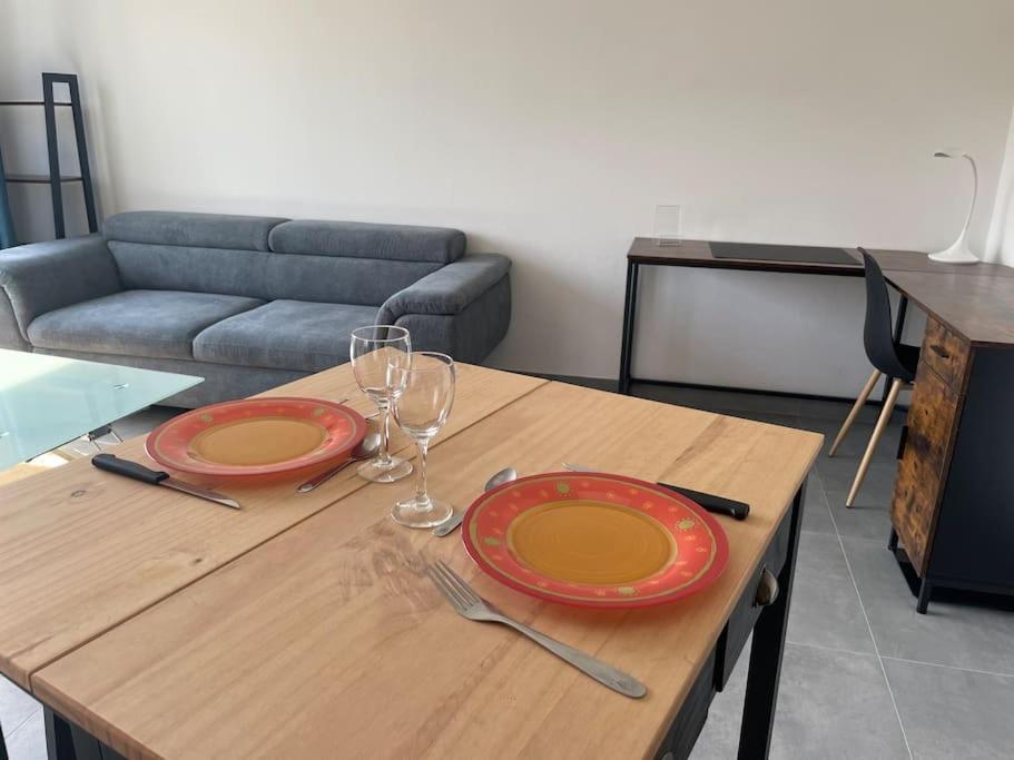 T1 Bis Cosy Et Spacieux - Wifi - Parking Gratuit Ανζέρ Εξωτερικό φωτογραφία